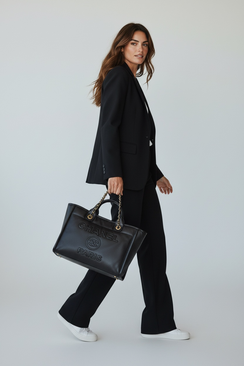 CHANEL DEAUVILLE TOTE BAG